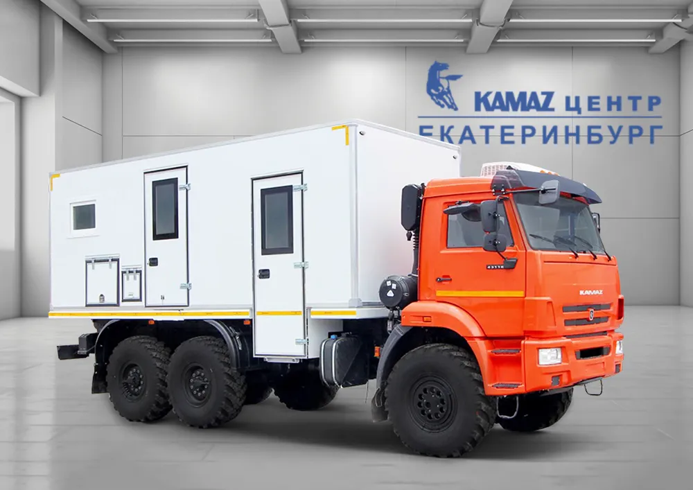 Передвижная мастерская в КАМАЗ ЦЕНТР Екатеринбург